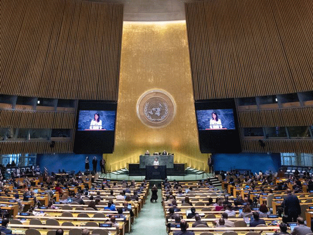 La Asamblea General de las Naciones Unidas. (Archivo). Foto: ONU/Eskinder Debebe