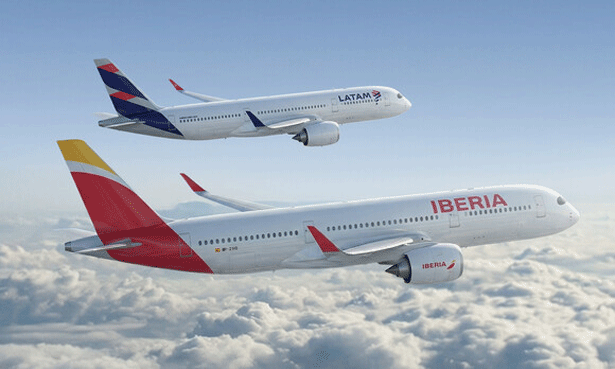 Iberia y Grupo LATAM amplían su acuerdo de pasajero frecuente