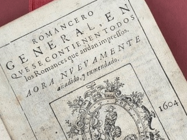 BNE. Romancero general, Juan de la Cueva