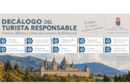 San Lorenzo de El Escorial presenta su Decálogo del Turista Responsable parapromover una forma de viajar respetuosa con el destino
