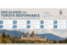 San Lorenzo de El Escorial presenta su Decálogo del Turista Responsable parapromover una forma de viajar respetuosa con el destino