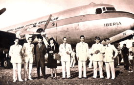 Iberia cumple 80 años volando a Buenos Aires