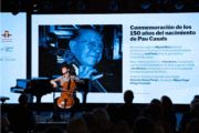 La Fundación Pau Casals presenta en el Instituto Cervantes Casals150, una conmemoración internacional que reivindica el legado del músico y su compromiso con la paz 