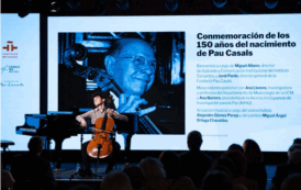 La Fundación Pau Casals presenta en el Instituto Cervantes Casals150, una conmemoración internacional que reivindica el legado del músico y su compromiso con la paz 