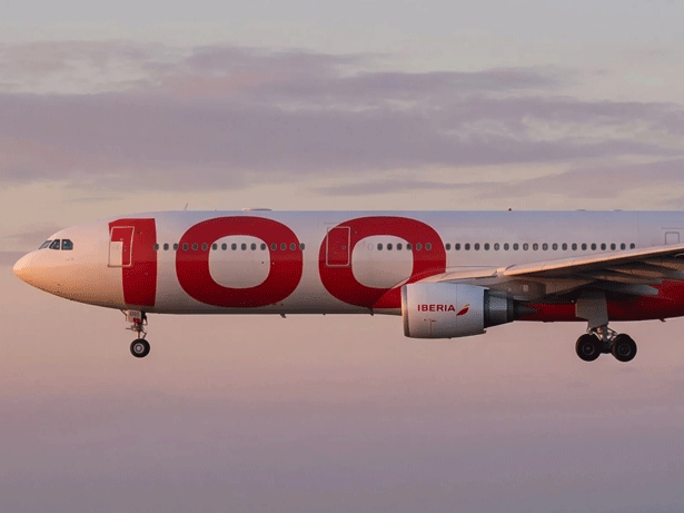Iberia inicia la cuenta atrás para su Centenario